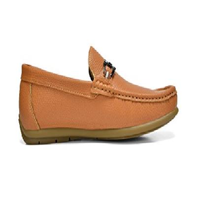 Driving Loafer Shoes - Tan