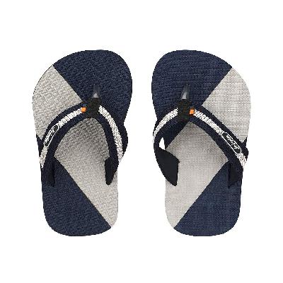 Hirolas Blue Fabrication Flip-Flops  Chappal