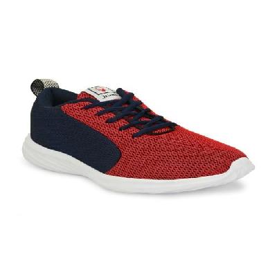 Hirolas Men's Mesh Black Running Walking Gym Sports Sneaker Shoes -HRO2003 - Red, Blue, Green