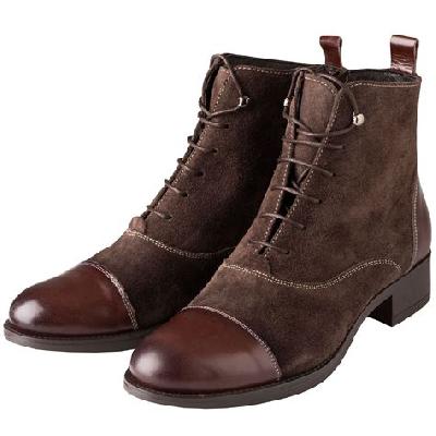 Stylish Brown Leather Boots