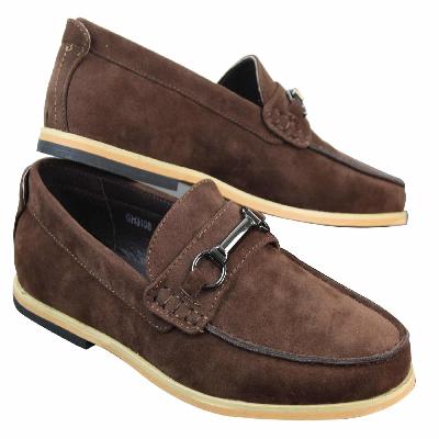 Suede Leather Driving Loafer Shoe
