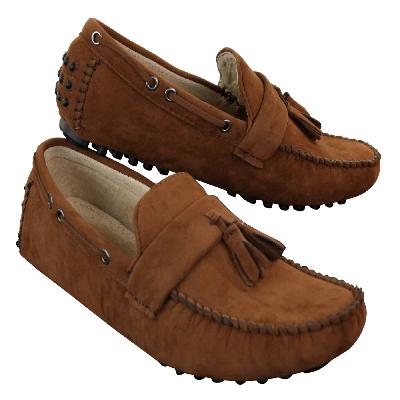 Suede Leather Driving Shoe