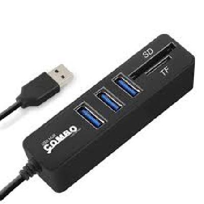 Card Reader Combo with USB HUB