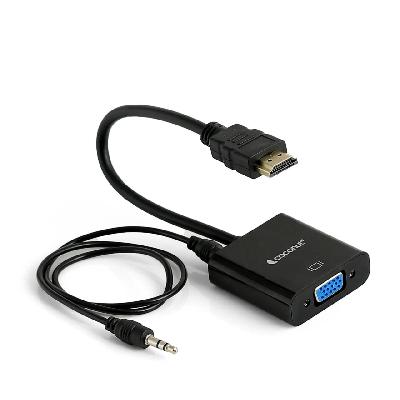 Hdmi To Vga With Audio Adapter