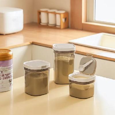 2 in 1 Food Storage Container Jars for Kitchen