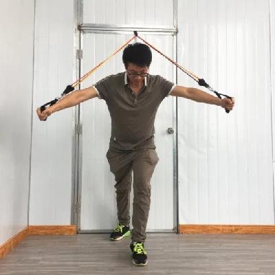 2 Rope Rubber Toning Tube