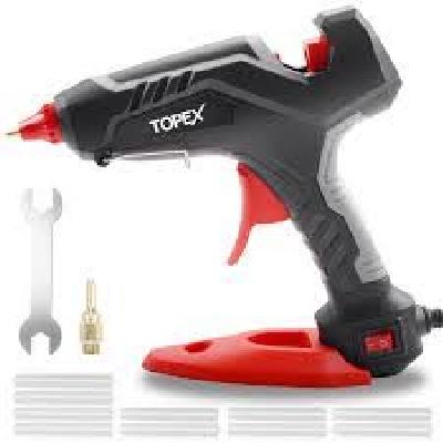 80 Watt Hot Melt Glue Gun On Off Switch And Indicator With 5 Transparent Glue Sticks (purple)