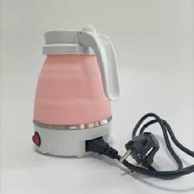 Electric Foldable Kettle, 600ml Food Grade Silicone Folding Kettle For Home Outdoor