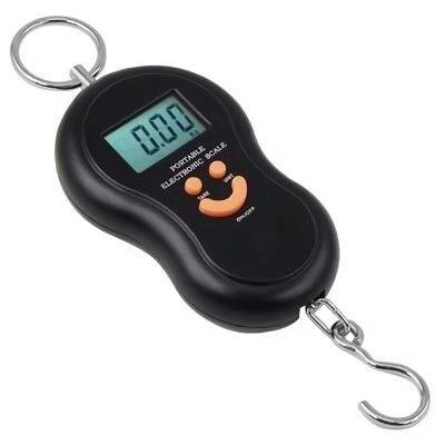 Smiley Mini Digital Scale Kitchen Scale Hanging Luggage Weighing Scale LCD Display