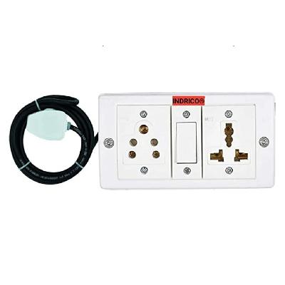 Socket Extension Board (with Individual Switches, Universal Sockets, Fuse Protection) 6 Pin