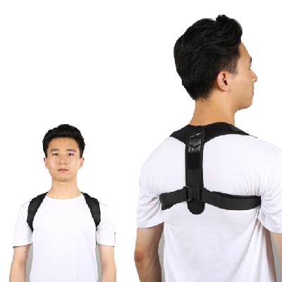Unisex Magnetic Back Brace Posture Corrector Therapy Shoulder Belt