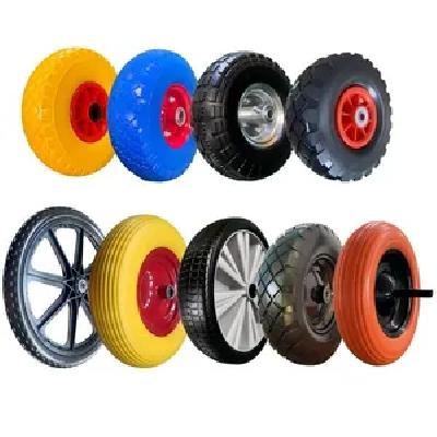 Trolley And Rubber Wheel