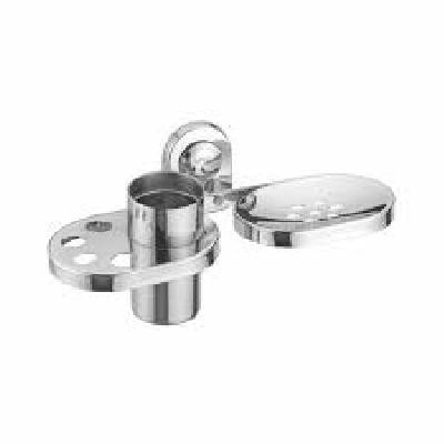 Stainless Steel Tumbler And Soap Dish