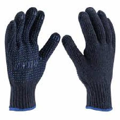 Cotton Dotted  Safety Hand Gloves