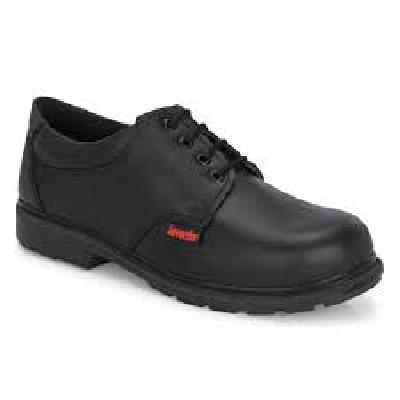 PVC Sole Leather Safety Shoes