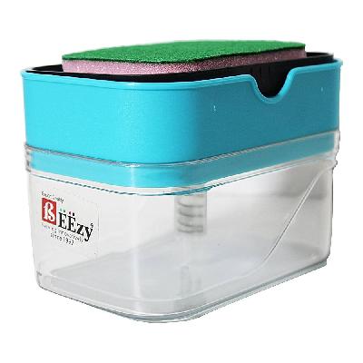 2 In 1 Soap Pump Plastic Dispenser For Dishwasher Liquid and Liquid Dispenser and Hand Wash Storage