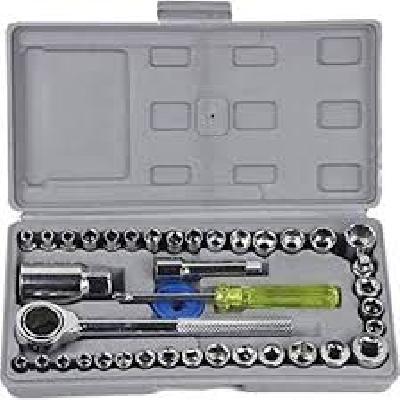 40 In 1 Pcs Screwdriver And Socket  Tool Kit