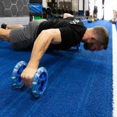 Ab Wheel Roller and Abdominal Stomach Exercise Training Wheeler and Balance Wheel Roller