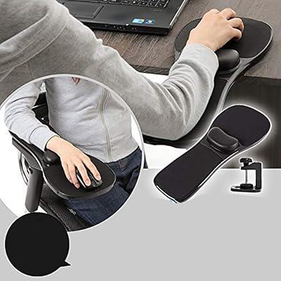 Armrest Pad and Hands Arm Support Bracket Pallet Rack Console Wrist Rest Computer Mouse Pad