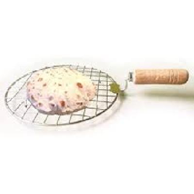 Barbeque Jali and Roti Roast Grill Papad Roaster and Wooden Handle Paneer Tandoor Net
