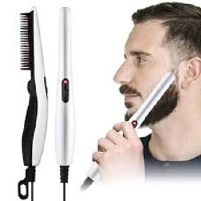 Beard Straightener Hair Comb Hair Curler 
