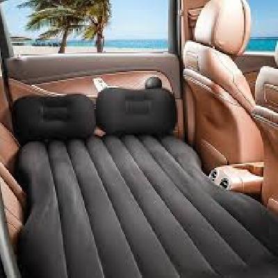Car Bed Air Sofa With Two Inflatable Pillow For Car Back Seat