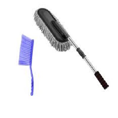 Car Cleaning Duster and Smooth Microfibers Dust Clean Brush Sponge With Hand grip and Car Duster