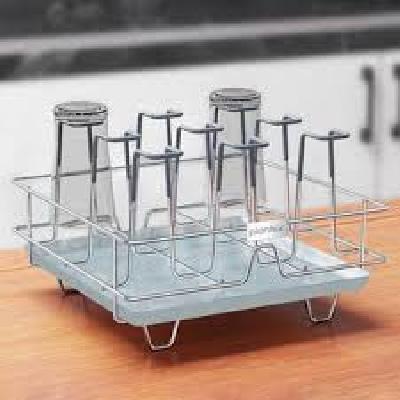 Dining Table Glass Stand and Fancy Stainless Steel Glass Stand and Tumbler Holder and Glass Holder