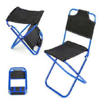 Foldable Square Lawn Stool and Fabric Folding Stool and Camping Stool and Picnic Tracking Sitting Stool