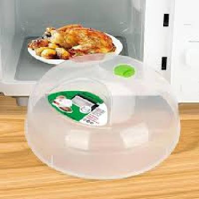 Food Splash Guard Hower Cover and Guard Magnetic Splatter Lid and Heat Resistant Food Cover Lid