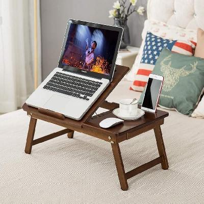 Laptop Desk for Study and Reading with Table Tray, Laptop Stands, Study Laptop Table (Barbie Table)