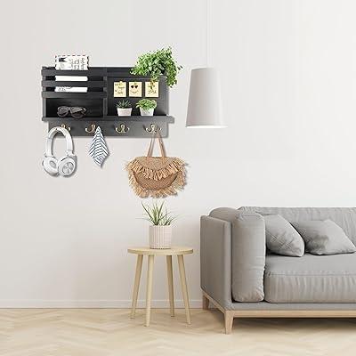 Multi Purpose Key Holder Two Layer Wall Mount Rack 