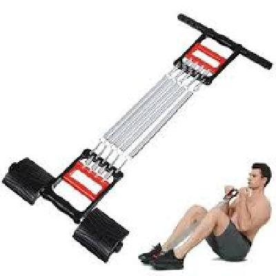 Neulife 5 Chest Expander Spring and Chest Pull and Hand Grip