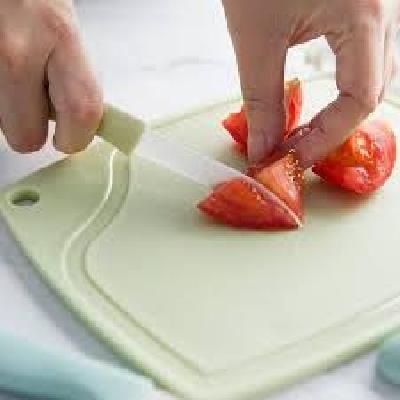 Plastic Cutting Board With Knife, 3 In 1 Peeler And Gas Lighter and 4 In 1 Kitchen Chopping Pad