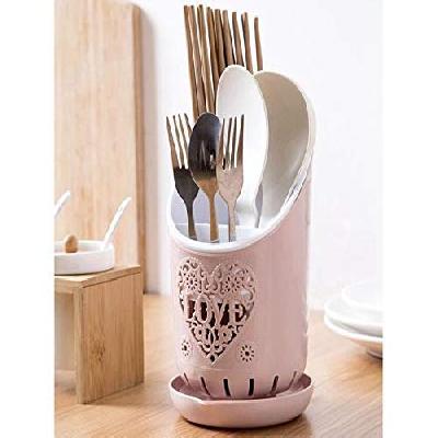 Plastic Spoon Holder Stand and Chopsticks Basket and Kitchen Cutlery Storage Holder Stand