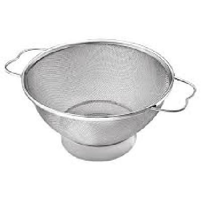 Rice Washing Baskets Stainless Steel Strainer Drainer with Handle Drain Basin Basket