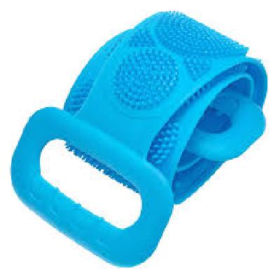 Silicon Bath Scrubber Belt and Double Side Shower Exfoliating Belt and Bath Scrubbing Towel