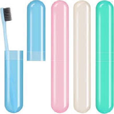 Travel Plastic Toothbrush Holder Toiletries Stationery Plastic Holder Toothpaste Holder