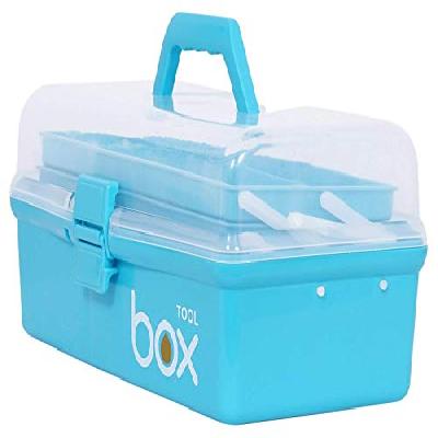 3 Layer Compartment Multipurpose Plastic Box