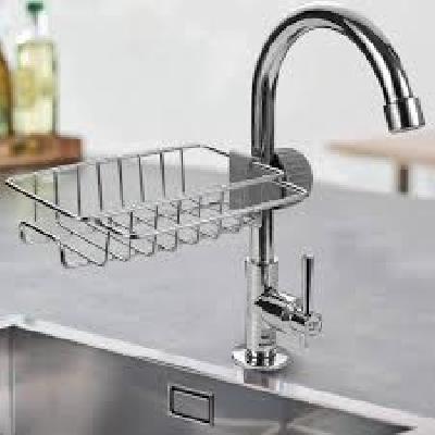Faucet Storage Racks Adjustable Sink Rag Spong Kitchen Bathroom Soap Storage Holders Shelves