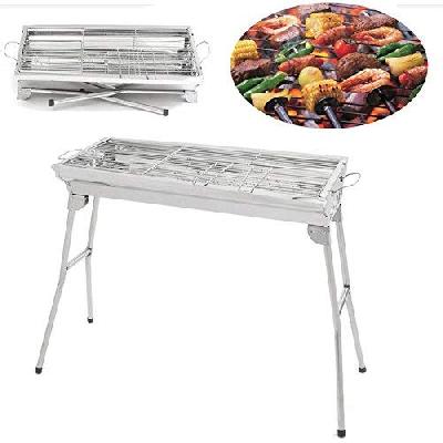Folding and Portable Outdoor Barbeque Grill Toaster Charcoal BBQ Grill Oven Tandoor Grill