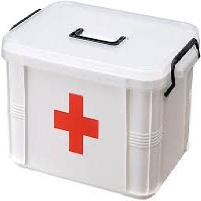Plastic Family First Aid Medical Box