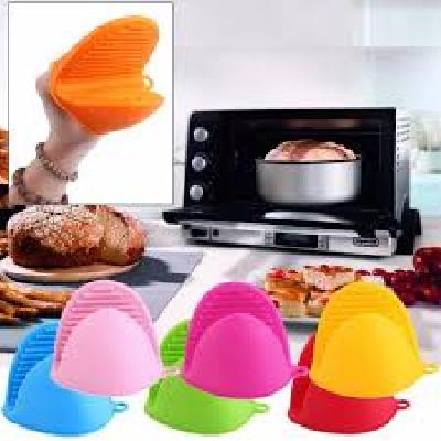 Silicone Heat Resistant Mitts Oven Gloves Cooking Mitts Pinch Grips Kitchen Heat Resistant Gloves