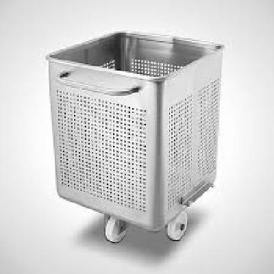 Stainless Steel Perforated Trolley