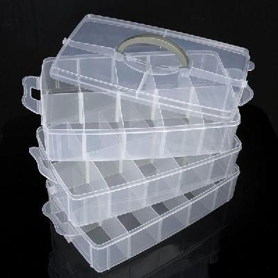 Swadhin 10 Grid Plastic Organizer Box