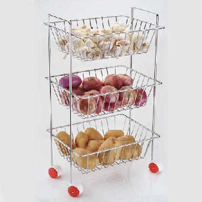 Swadhin 3 Layer Fruit and Vegetable Basket