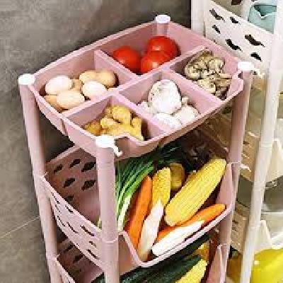 Swadhin 4 Layer Fruits and Vegetable Trolley