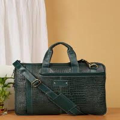 Swadhin Leather Laptop Bag