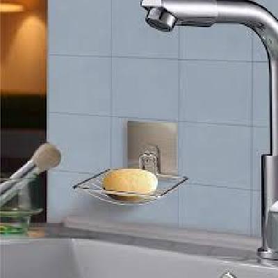 Swadhin Multipurpose Kitchen Self-Adhesive Rack