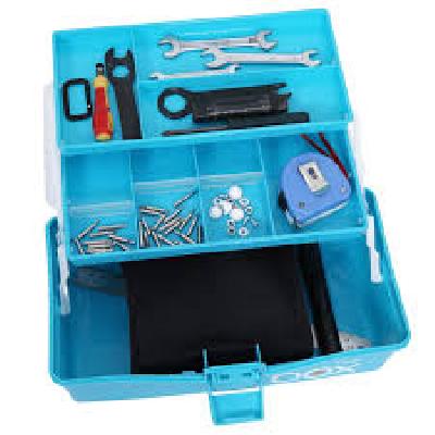 Swadhin Plastic 3 Layer Compartment Medicine Organizer
